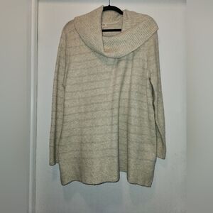 Glitter striped sweater